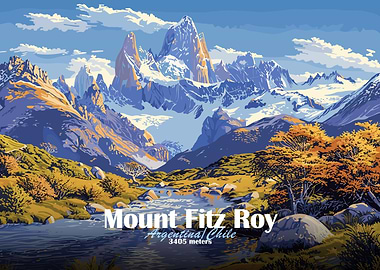 Mount Fitz Roy Landscape
