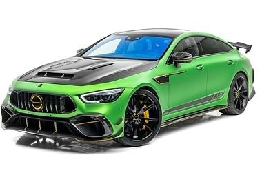 Green Mercedes-AMG GT 63 S