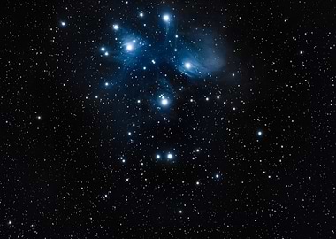 Pleiades in winter