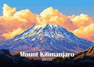 Mount Kilimanjaro Landscape