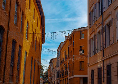 Narrow Street in Toulouse