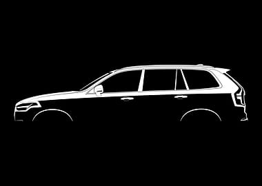 XC90 (2015) Silhouette