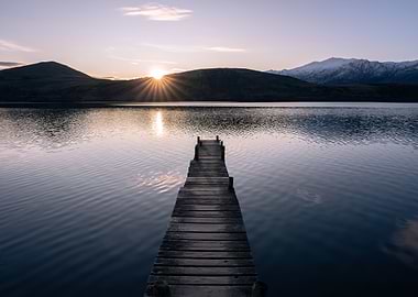 Sunset Lake Pier