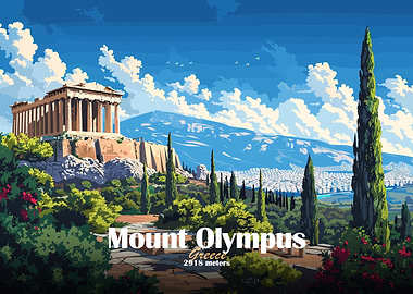 Mount Olympus Greece
