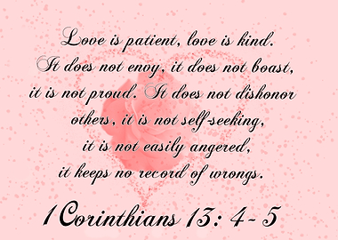 Love is Patient Quote