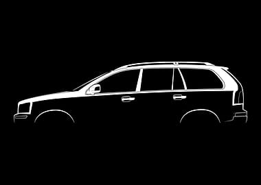 XC90 (2002) Silhouette