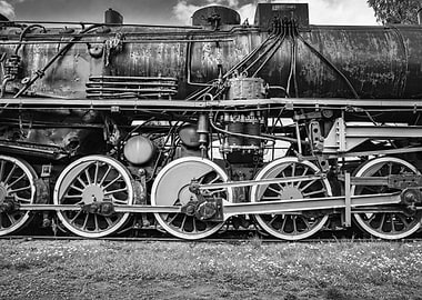 Vintage Steam Locomotive