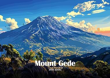 Mount Gede, Indonesia