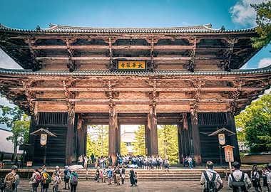 Japanese Temple Gate