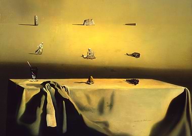 salvador dali Surrealist Table Setting