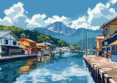 Japanese Harbor Village