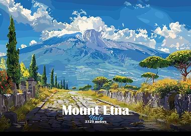 Mount Etna Landscape