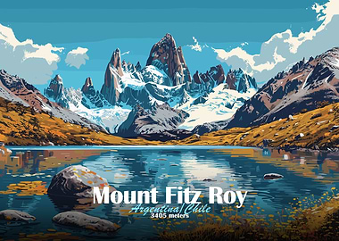 Mount Fitz Roy Landscape