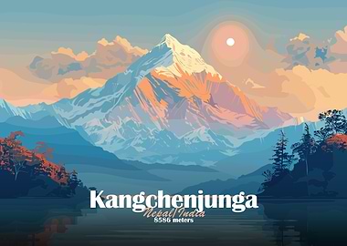 Kangchenjunga Mountain
