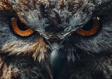 Owl Close-Up