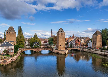 City of Strasbourg in France