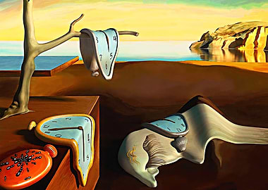 Melting Clocks Surrealism