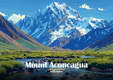 Mount Aconcagua Landscape
