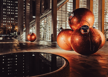 Giant Christmas Ornaments