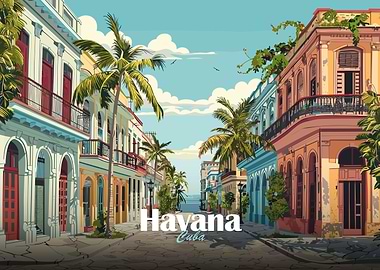 Havana Street Scene
