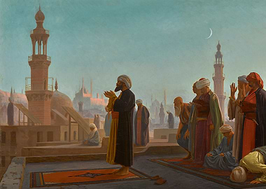 Evening Prayer, Cairo (1865)