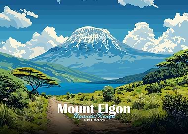 Mount Elgon Landscape