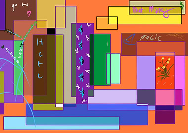 Abstract Geometric Art