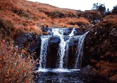 Waterfall in Nature