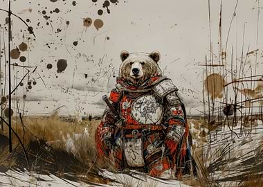 Bear Warrior in Armor