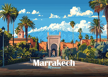 Marrakech Cityscape