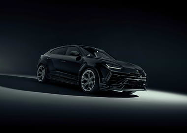 Black Lamborghini Urus