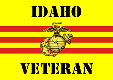 Idaho Veteran Flag