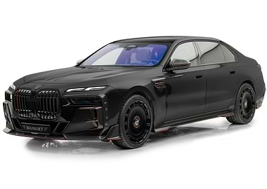 Black BMW i7 Mansory