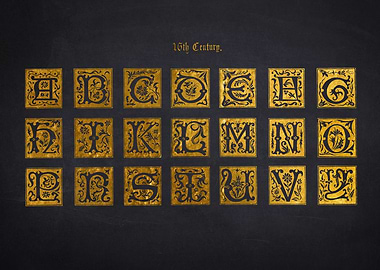 16th Century Alphabet