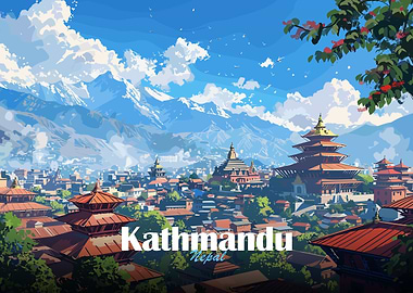 Kathmandu Cityscape