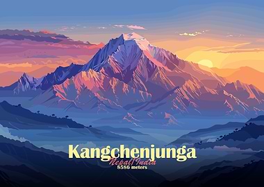 Kangchenjunga Mountain