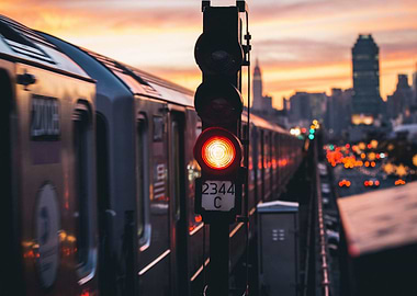 Red Light, Train Stop