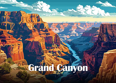 Grand Canyon Landscape