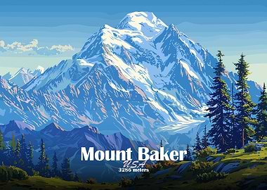 Mount Baker Landscape
