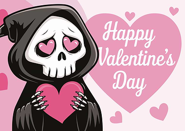 Grim Reaper Valentine's Day