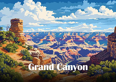 Grand Canyon Landscape
