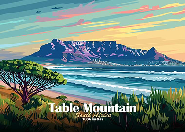 Table Mountain, South Africa