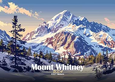 Mount Whitney Landscape
