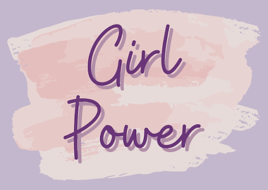 Girl Power Watercolor