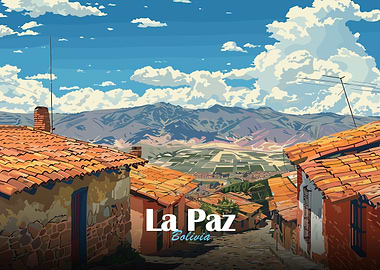 La Paz, Bolivia Landscape