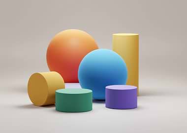 Colorful Geometric Shapes