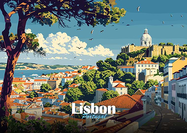 Lisbon Cityscape