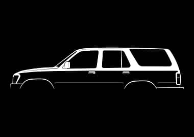 4Runner (N120/N130) Silhouette