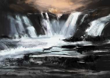 Waterfall Landscape