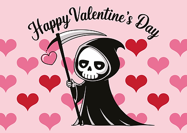 Grim Reaper Valentine's Day